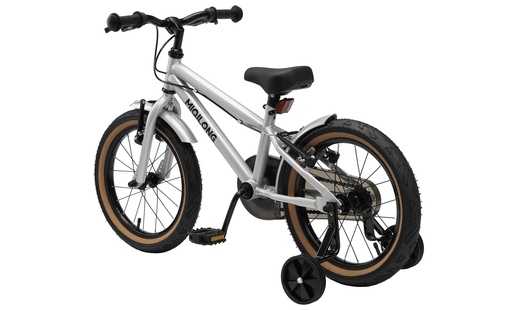 Детский велосипед Miqilong ST 16", One size, 2025, серебристый 6