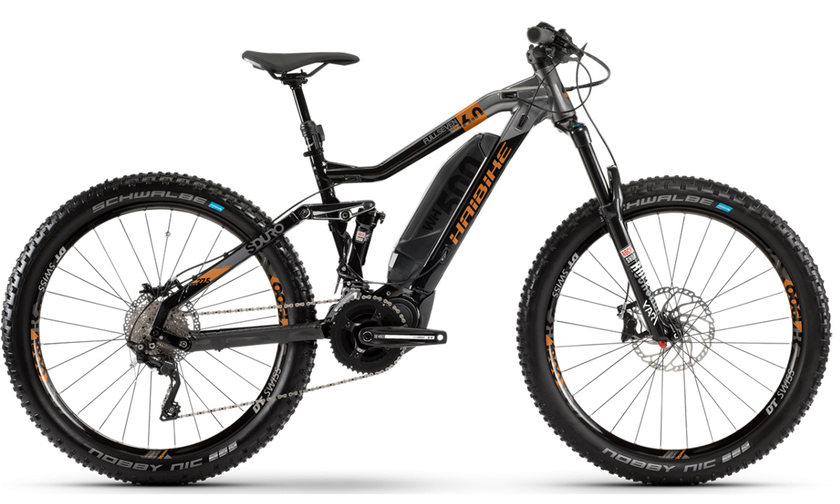 Фотография Электровелосипед Haibike SDURO FullSeven LT 6.0 27,5" (2020) 2020 black 2