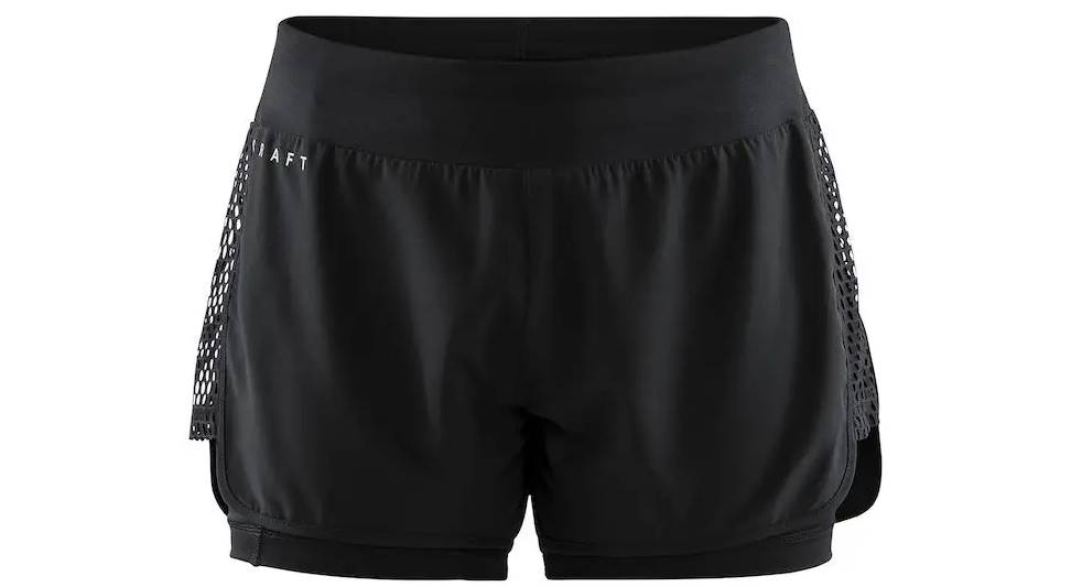 Фотографія Шорти Craft Charge 2-In-1 Shorts жіночі, розмір XS, сезон SS 19, чорний