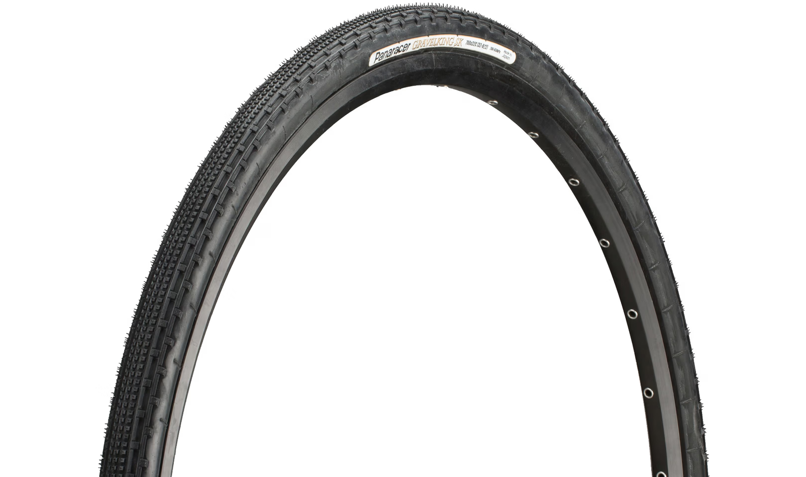 Покришка б/к Panaracer GravelKing SK 700x35C чорна/чорна склад 
