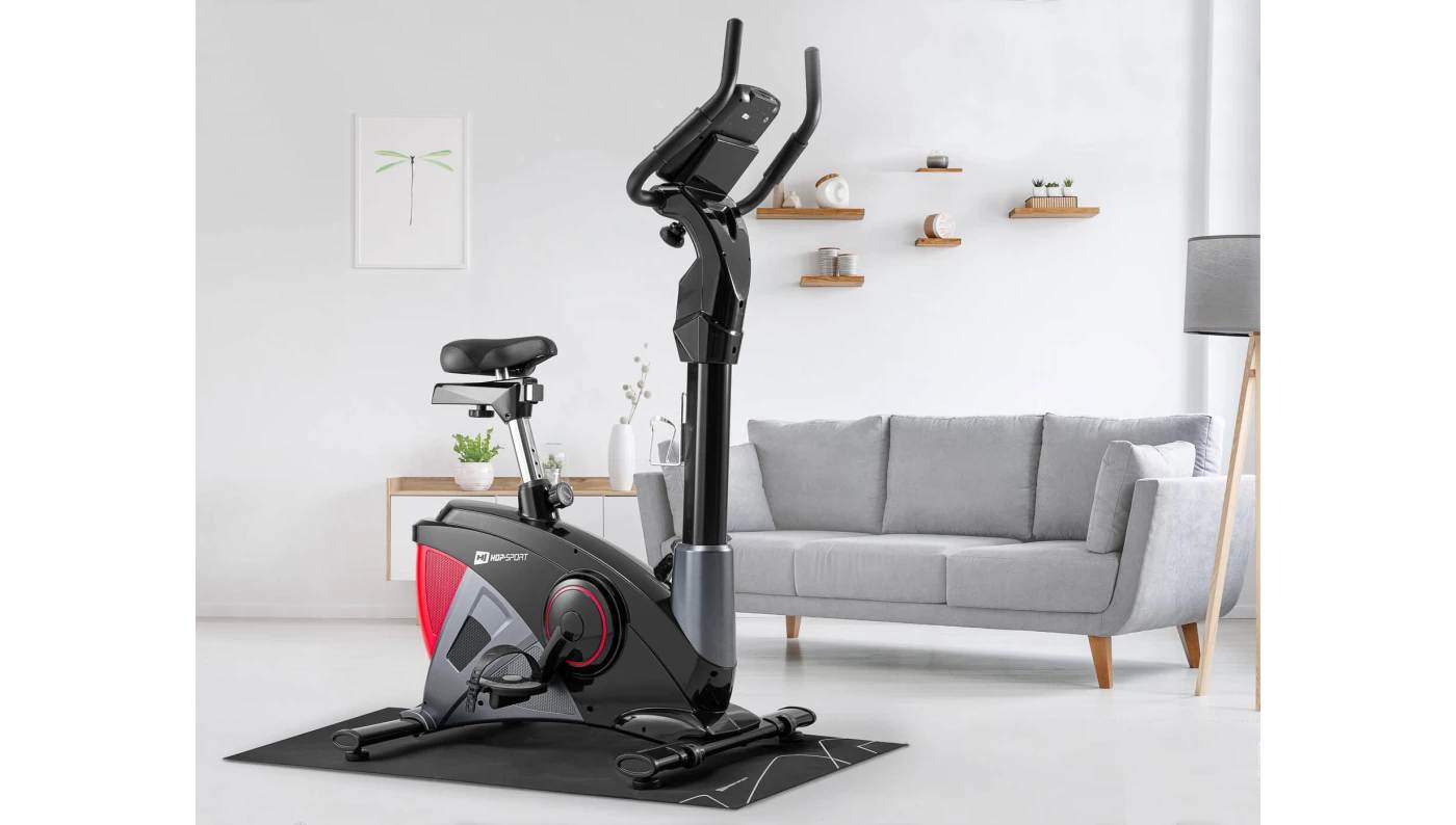 Велотренажер Hop-Sport HS-090H Apollo iConsole+ красный 2