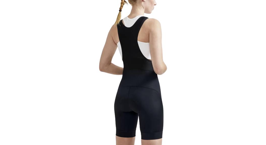 Велошорти Craft Core Endur Bib Shorts жіночі, розмір XS, сезон SS 21, чорний 3
