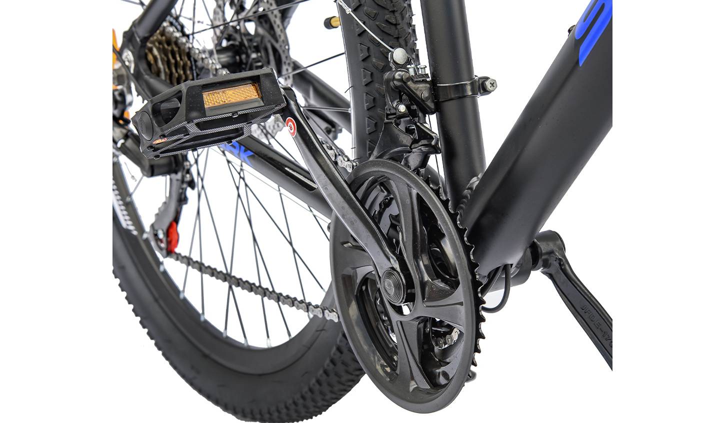 Велосипед Spark Mount 27,5" розмір М рама 17" 2025 чорний з синім (м) 4