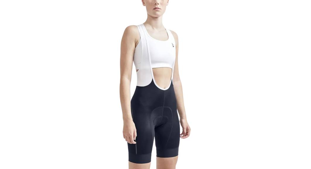 Фотографія Велосорти Craft ADV Endur Bib Shorts жіночі, розмір XS, сезон SS 22, чорний 2