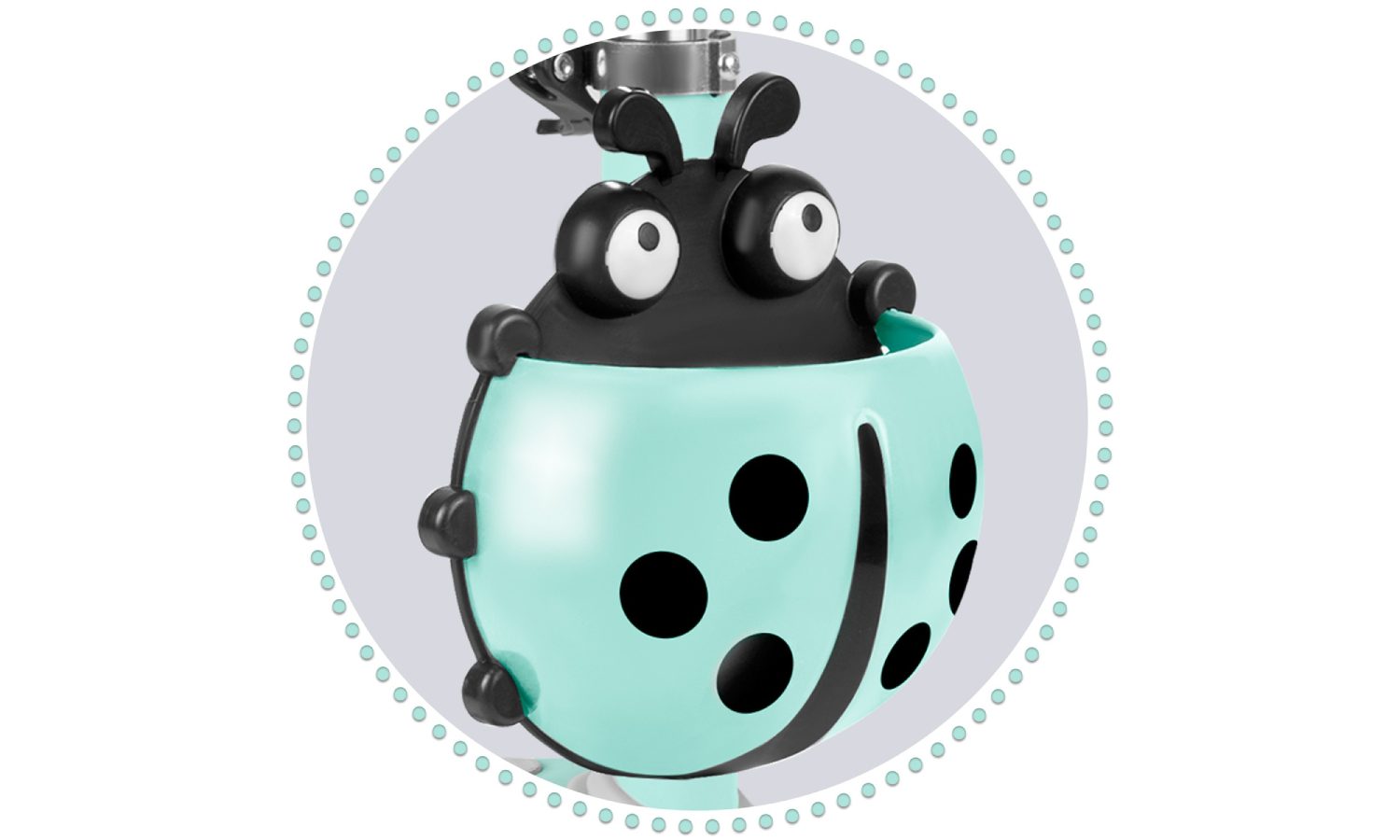 Самокат детский трехколесный Ricokids Buggy мятный 8