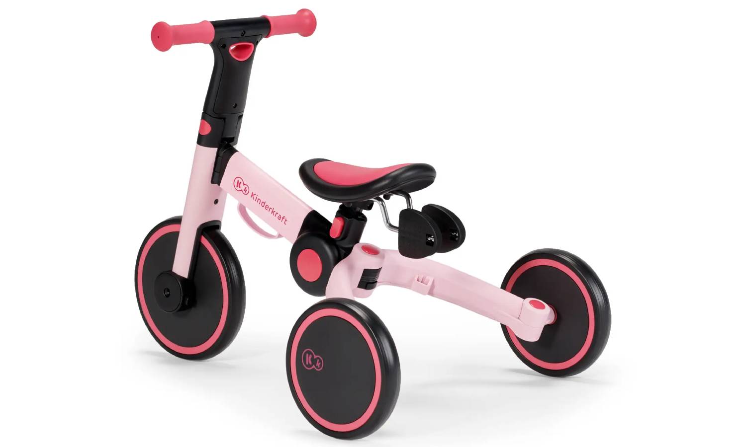 Фотография Трехколесный велосипед 3 в 1 Kinderkraft 4TRIKE Candy Pink 6