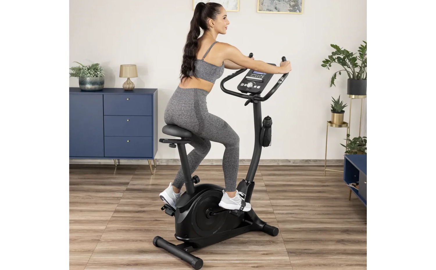 Велотренажер Gymtek XB3000 електромагнітний чорний 13