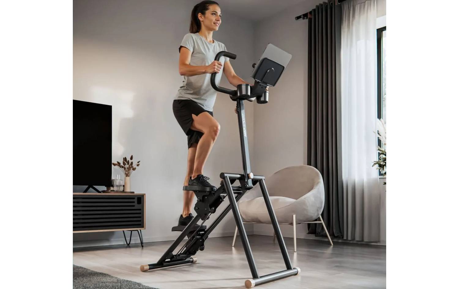 Степпер ступеньчатый Hop-Sport HS-100B Piker черный 4 Степпер ступеньчатый Hop-Sport HS-100B Piker черный 4