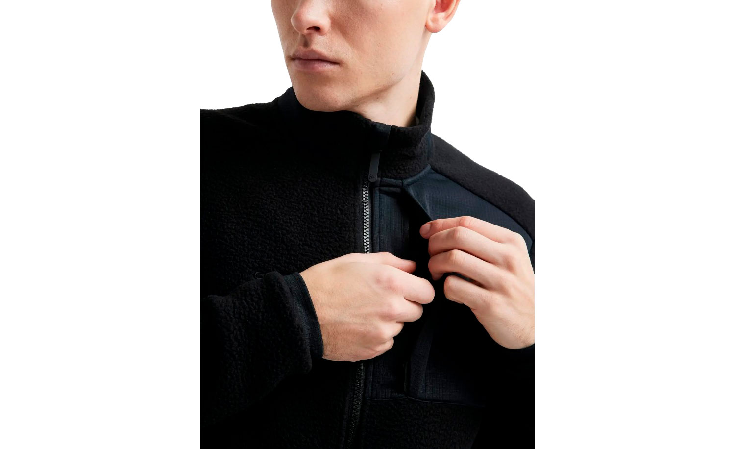 Кофта Craft ADV EXPLORE PILE FLEECE мужская, размер XXL, сезон AW 23, черный 3