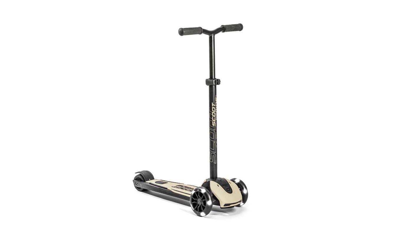 Самокат Scoot and Ride серии Highwaykick-5 со светящимися колёсами светло-серый, 5+ до 80 кг 2