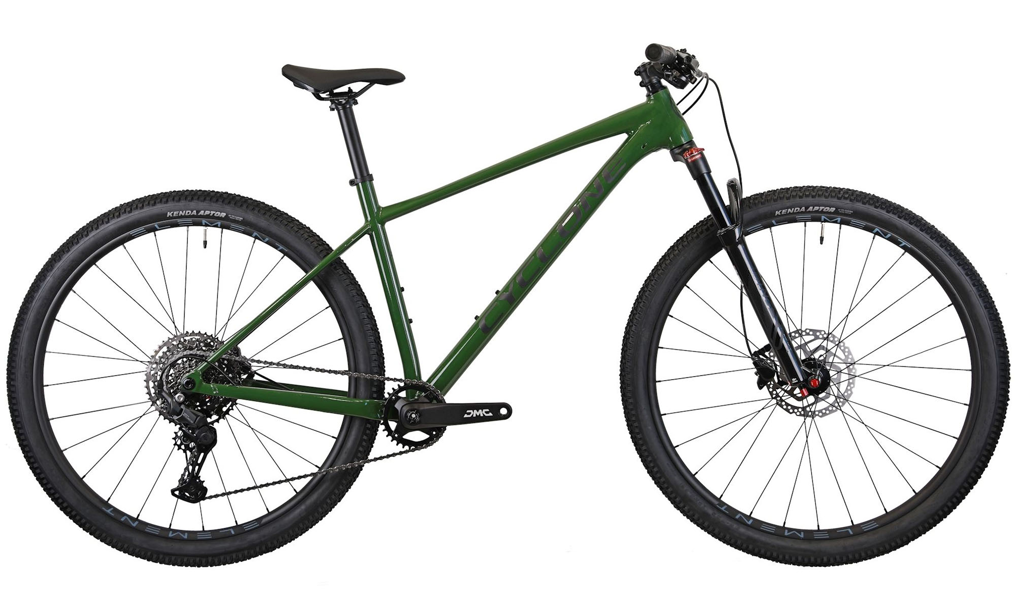 Велосипед CYCLONE SX 29", розмір M, рік 2026, зелений 