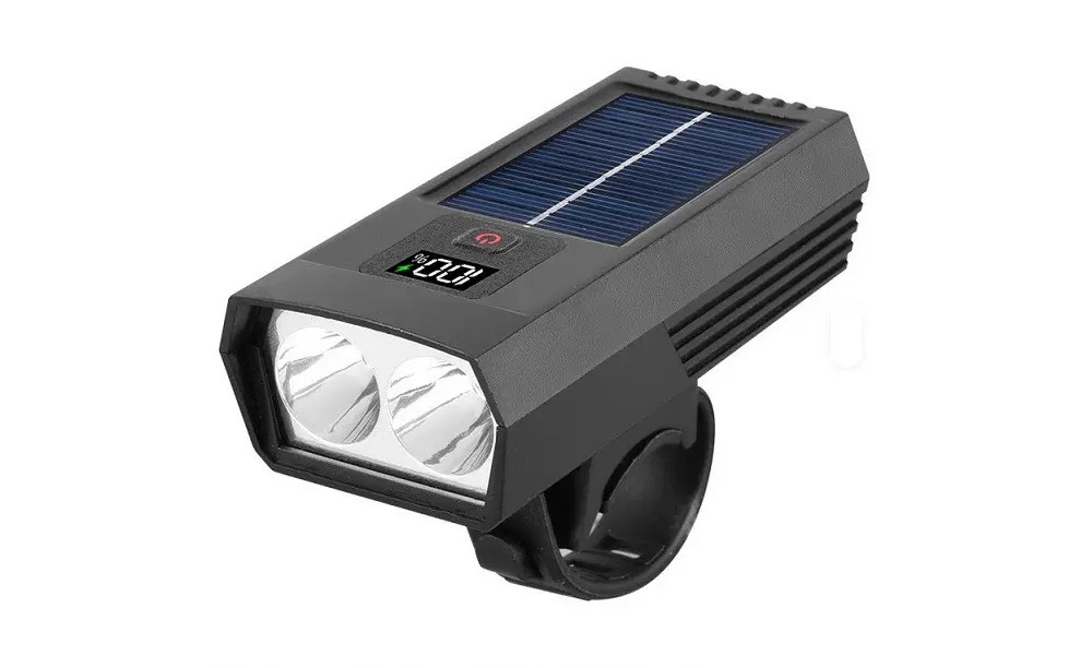 Фара передняя EsLNF 072 на руль, 800mAh, черная 