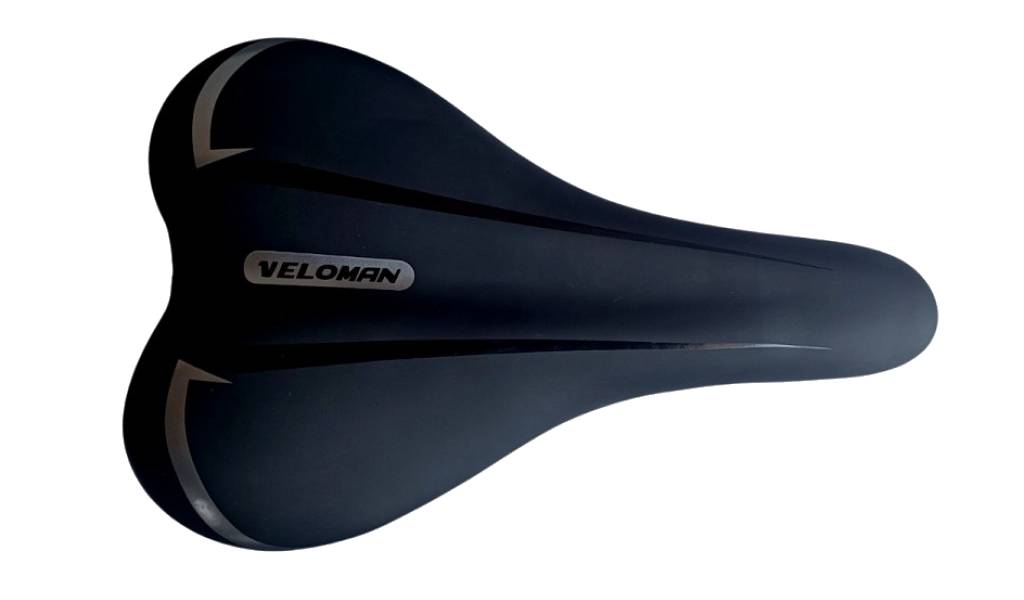 Седло Veloman MTB черно-серый 4 Седло Veloman MTB черно-серый 4