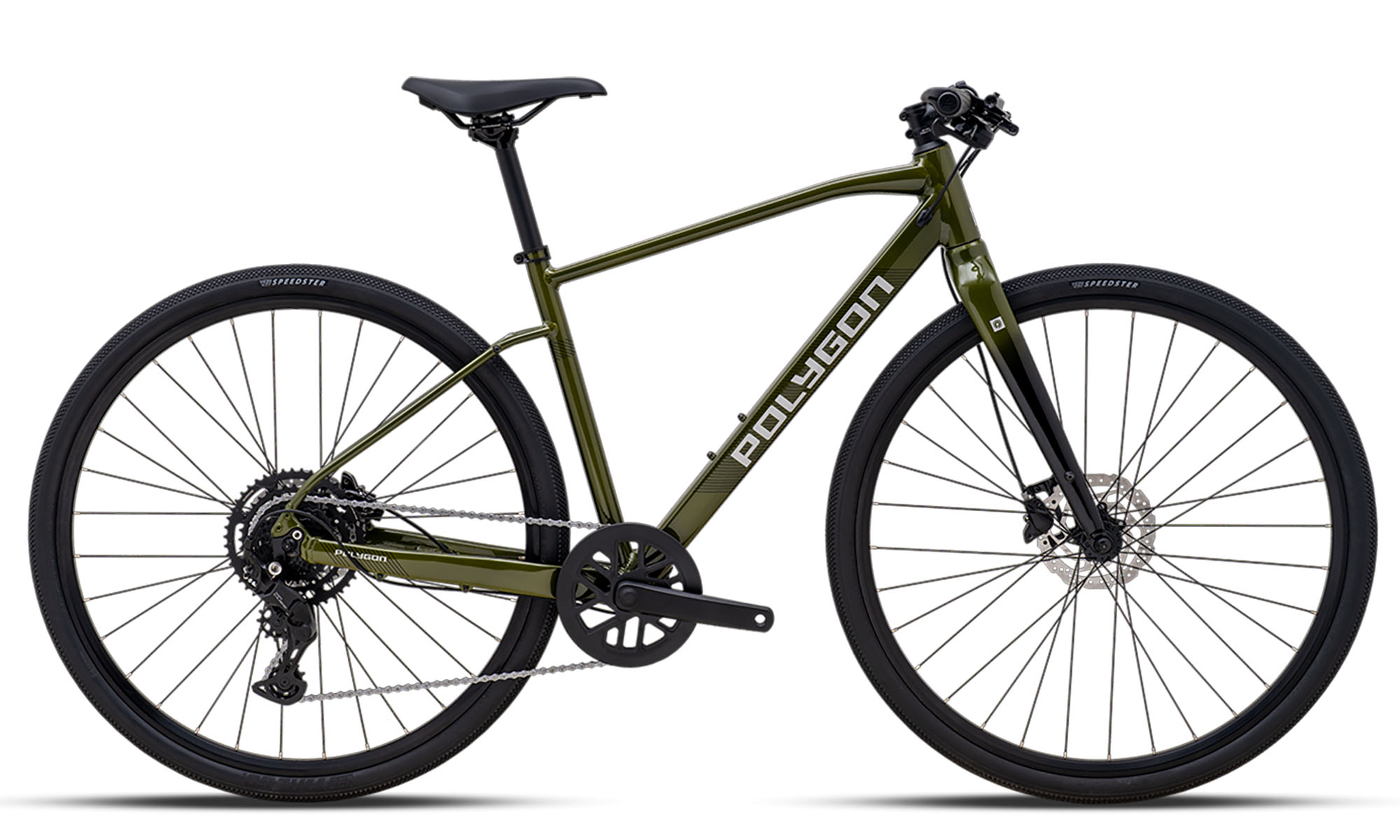 Велосипед POLYGON PATH 3 28" (700C), размер  L, год 2026, зеленый 