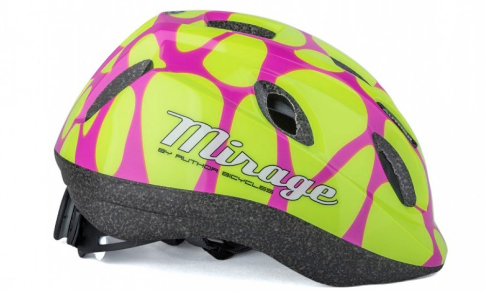 Шлем детский Author Mirage Inmold  размер S (48-54 см), Розово-желтый 2