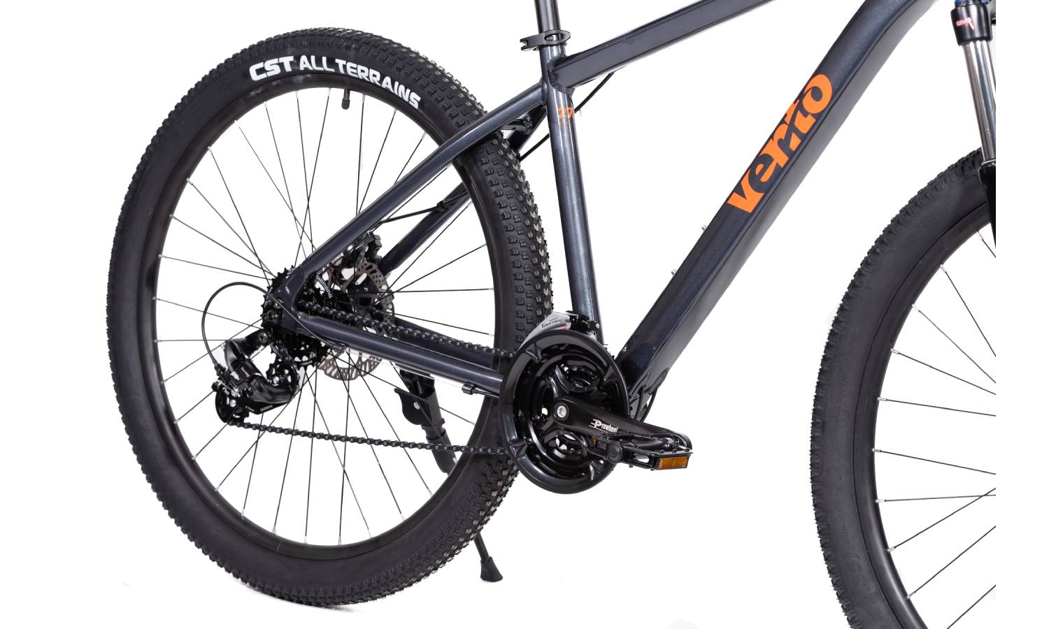 Велосипед Vento MONTE 27,5" размер L рама 19 2024 Black Gloss 6 Велосипед Vento MONTE 27,5" размер L рама 19 2024 Black Gloss 6