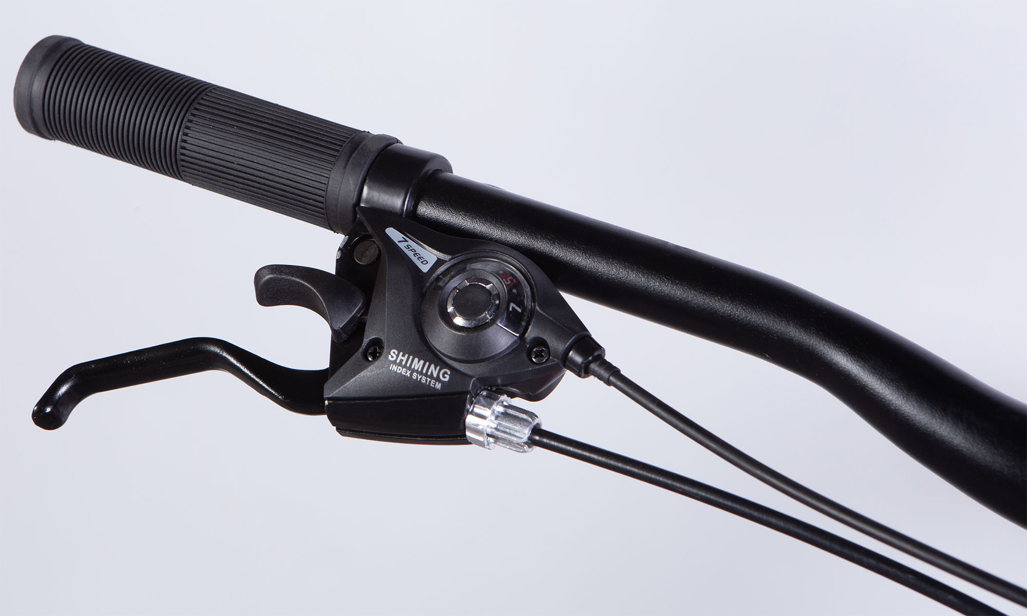 Велосипед SPACE MERCURY DD FR 29", размер S, рама 16", 2025, черно-красный 2