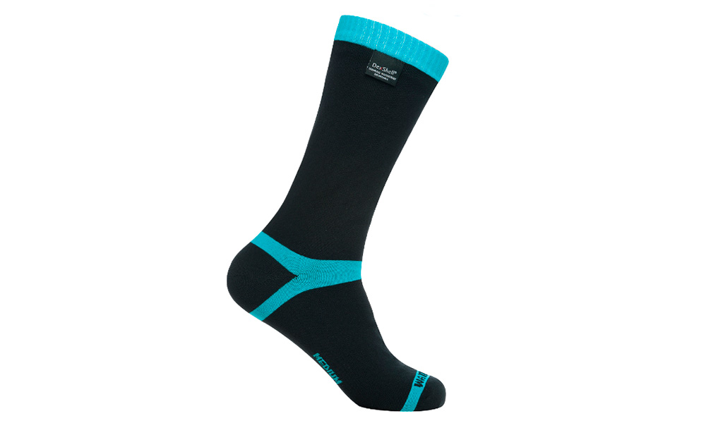Фотографія Шкарпетки водонепроникні Dexshell Coolvent XL Чорно-синій