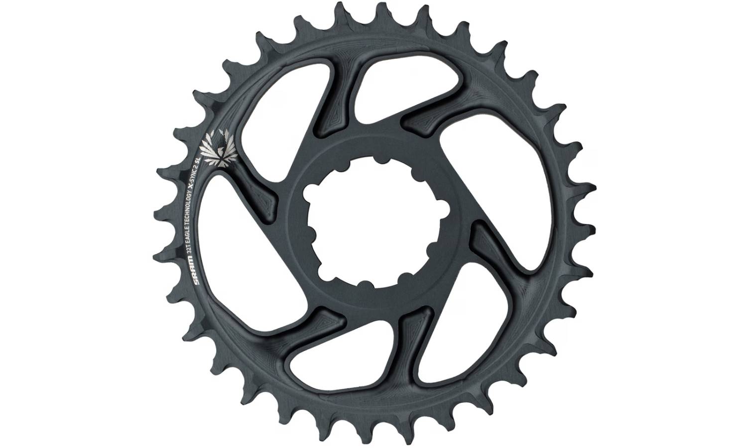 Фотография Звезда SRAM X-SYNC 2 SL 32T Direct Mount 3mm Offset Boost Eagle Lunar Grey