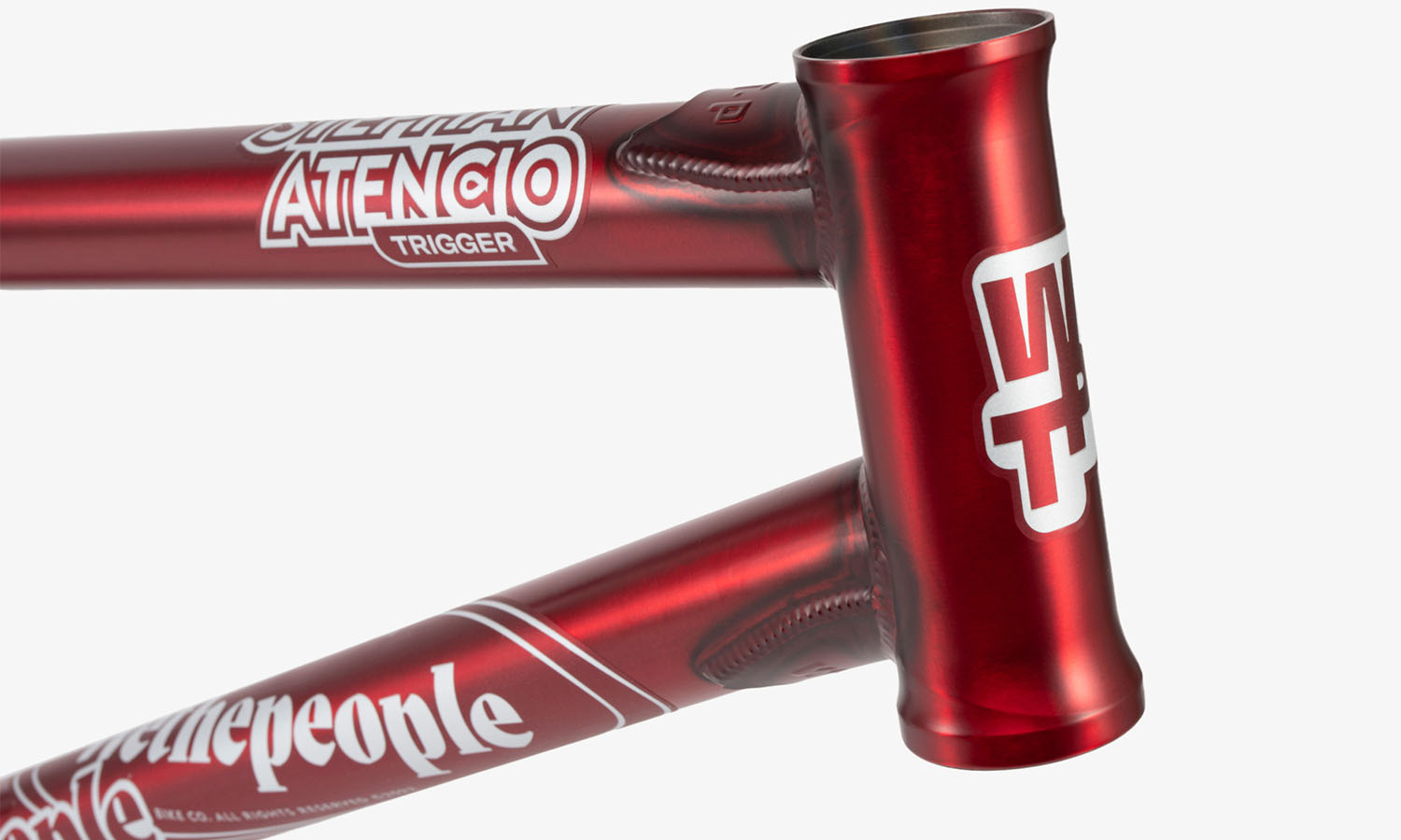 Рама WeThePeople TRIGGER 20.5"TT matt translucent red (червона) 5