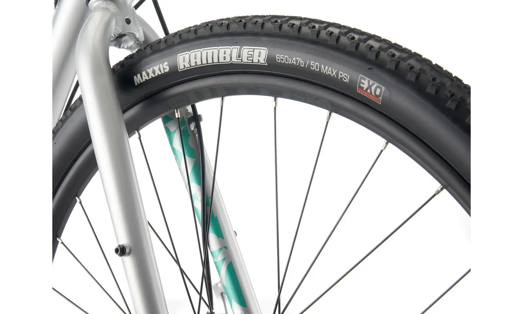 Велосипед гравийный Kona Rove AL 650 27.5" размер рамы XL (56 cm), 2024,  Silver 10