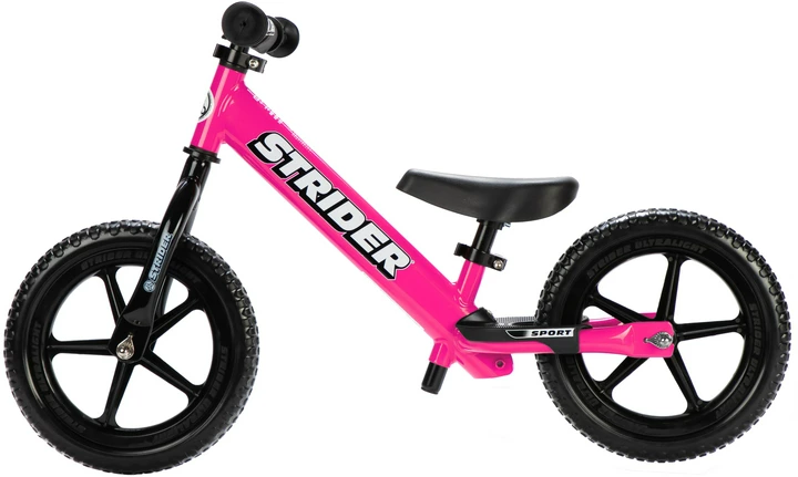 Баланс-байк Strider 12 Sport, Рожевий 2