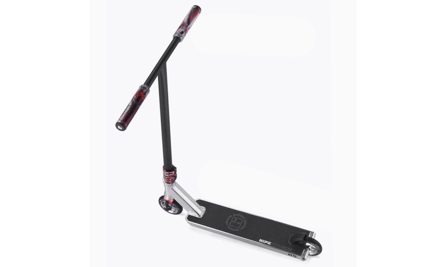 Самокат трюковый Hipe H5 Silver/red 3