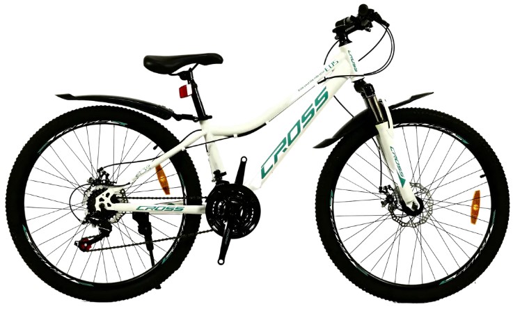 Фотография Велосипед CROSS EOS 26" размер XS рама 13" 2022 Белый