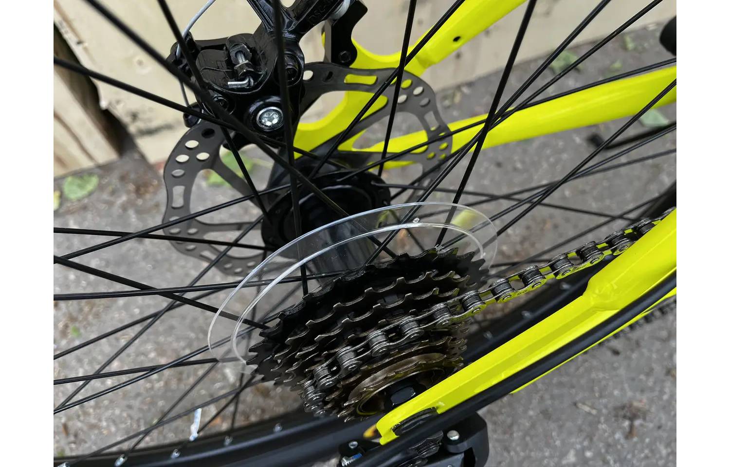 Фотография Велосипед подростковый Viper Extreme D 26" размер XS рама 13 2024 Желтый 3