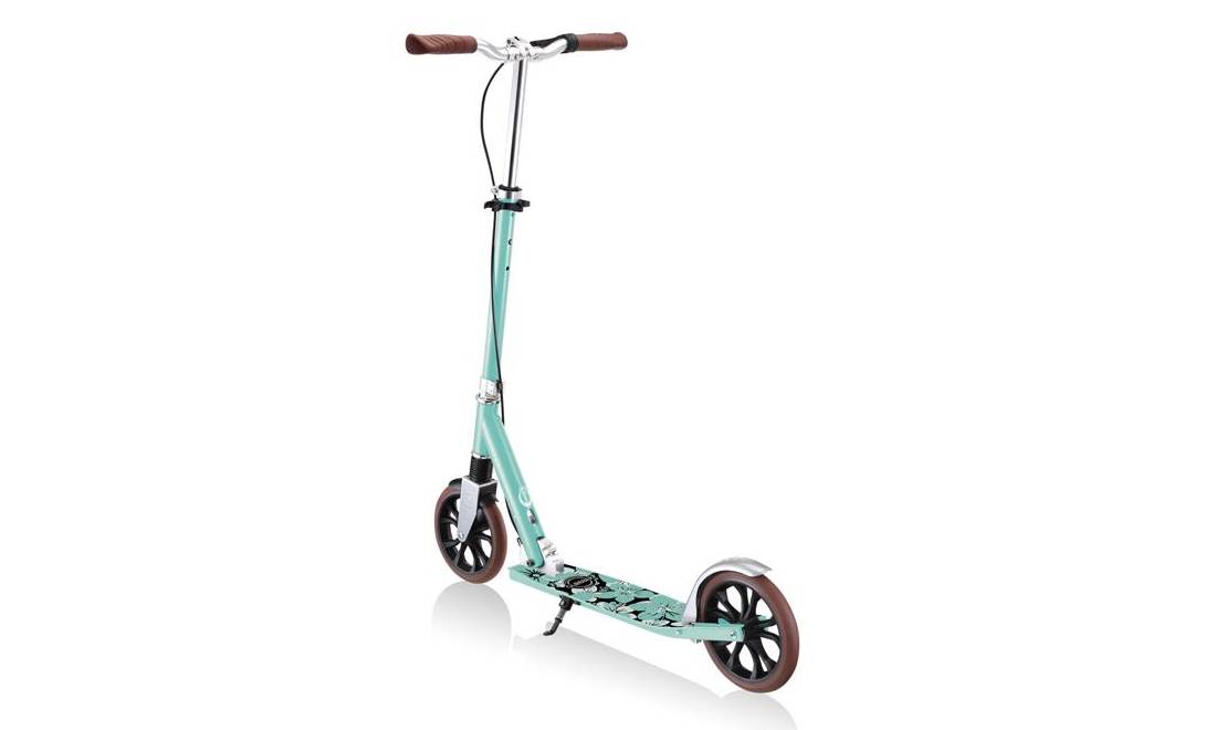 Фотографія Самокат GLOBBER NL205 DELUXE, з ручним гальмом, м'ятний, 8+