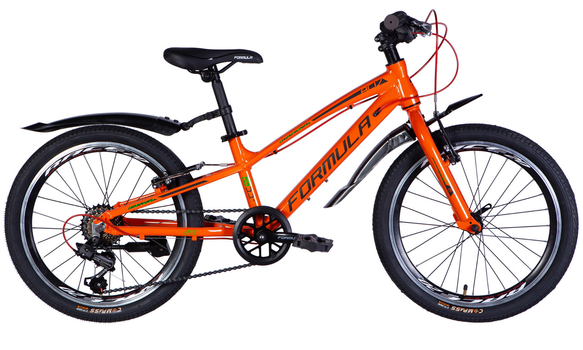 Велосипед Formula ACID Vbr FR, 20", розмір XXS, рама-11", рік 2026, помаранчево-чорний