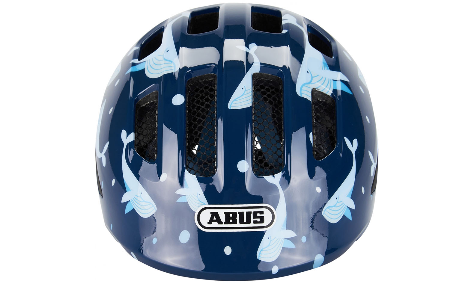 Велошлем детский ABUS SMILEY 3.0 Blue Whale, размер S (45-50 см), синий кит 7