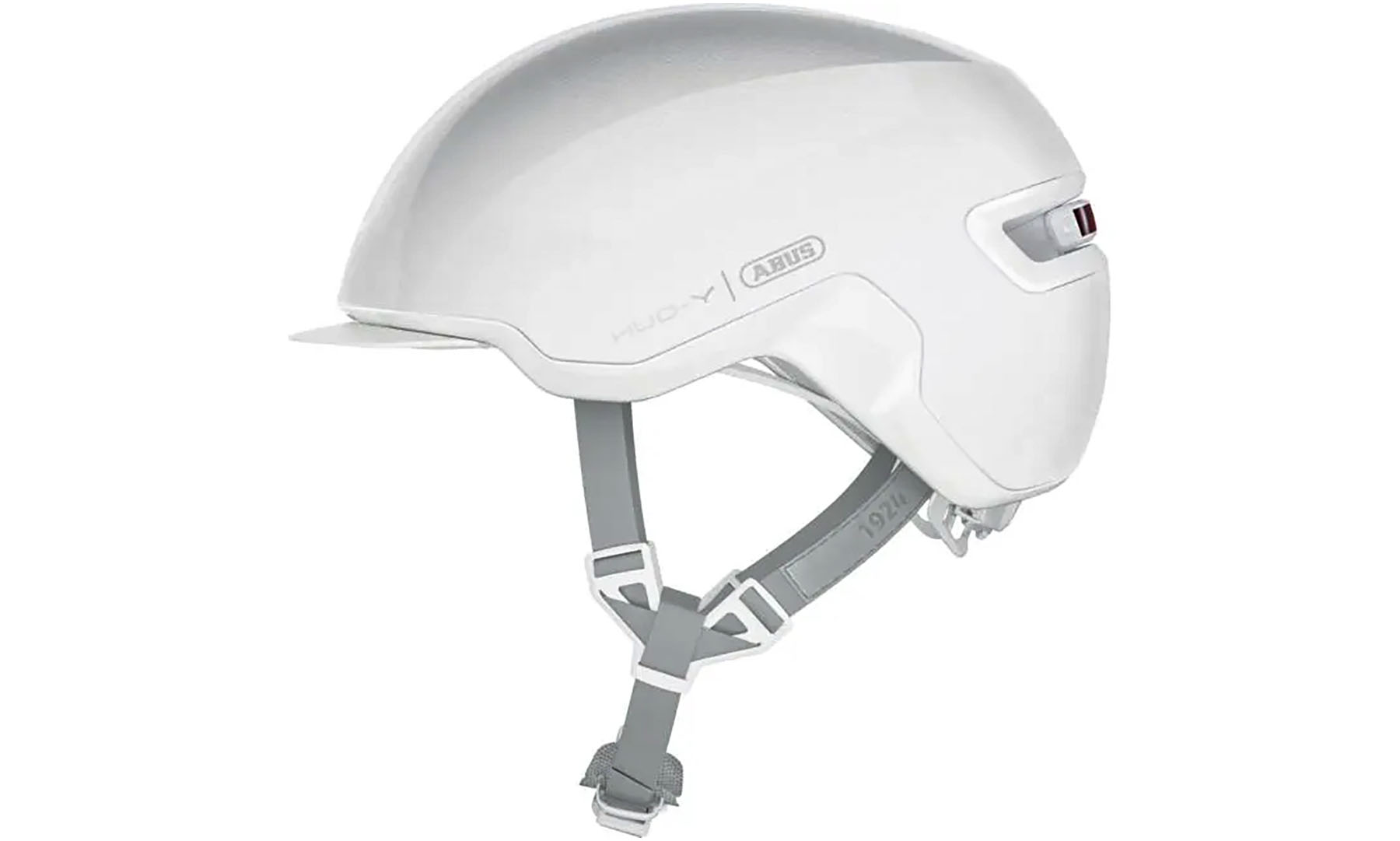 Велошлем ABUS HUD-Y puristic, размер M (54-58 см), белый 