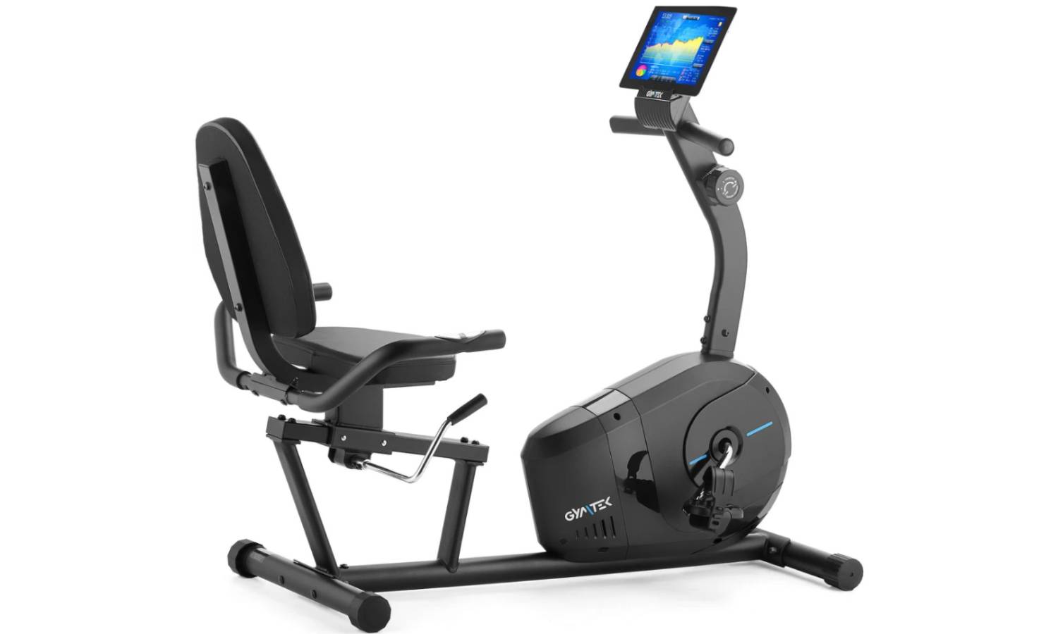 Горизонтальний велотренажер Gymtek XBR1000 магнитный 4