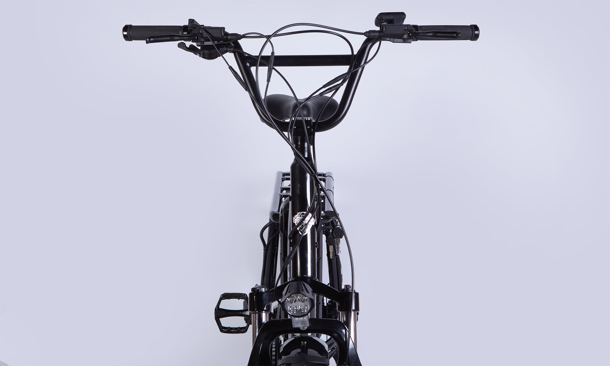 Велосипед с электроприводом Dorozhnik eADAMANT HDD 20", размер M, рама-18,5", 48B, 17.5А*ч, 750Вт, год 2025, черный 2