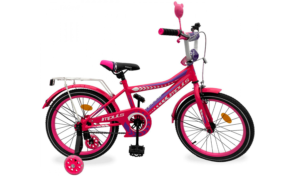 Фотография Велосипед Impuls Kids 20" (2021) 2021 Розово-белый
