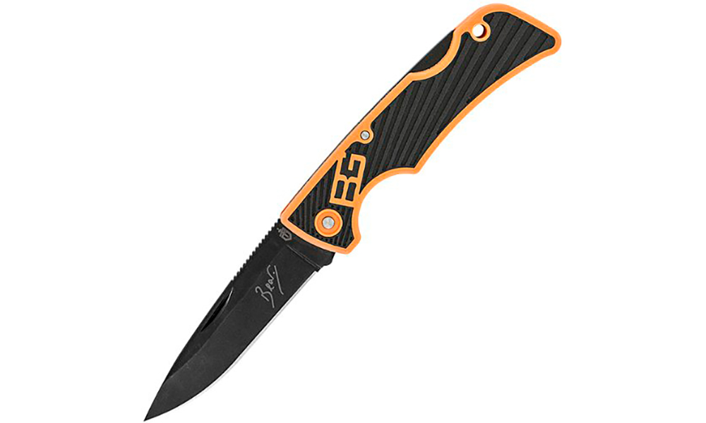 Фотография Нож Gerber Bear Grylls Compact II Knife черно-оранжевый