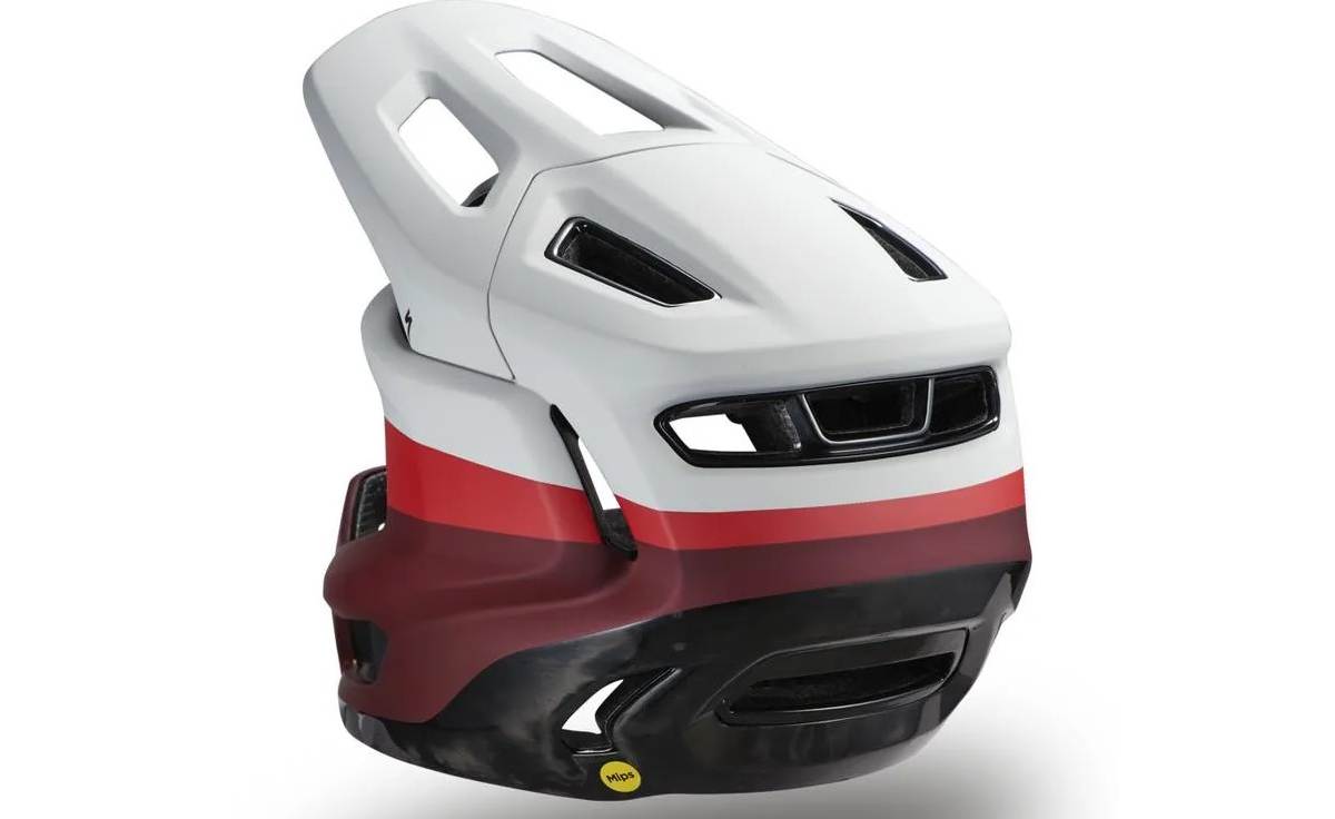 Шолом фулфейс Specialized DISSIDENT 2 розмір L (58-59 см) червоно-білий 4