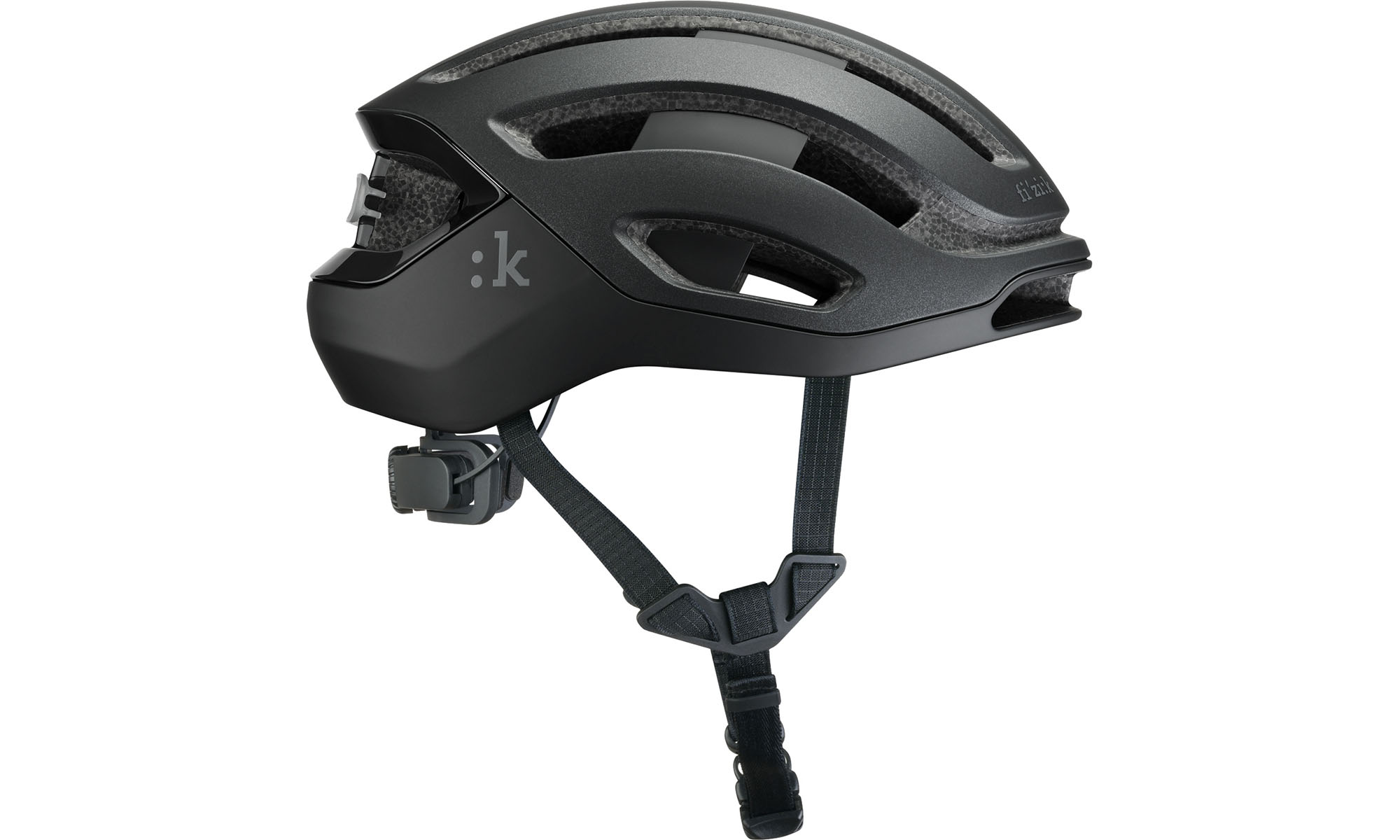 Шлем Fizik Kudo MiPS с мигалкой, размер S (52-56 см), черный Шлем Fizik Kudo MiPS с мигалкой, размер S (52-56 см), черный