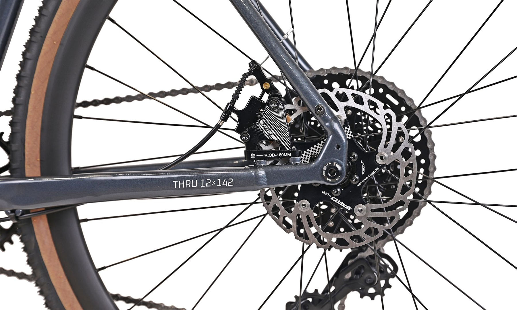 Велосипед Cyclone GTX 700c розмір рами 54 см 2024 Сірий 6