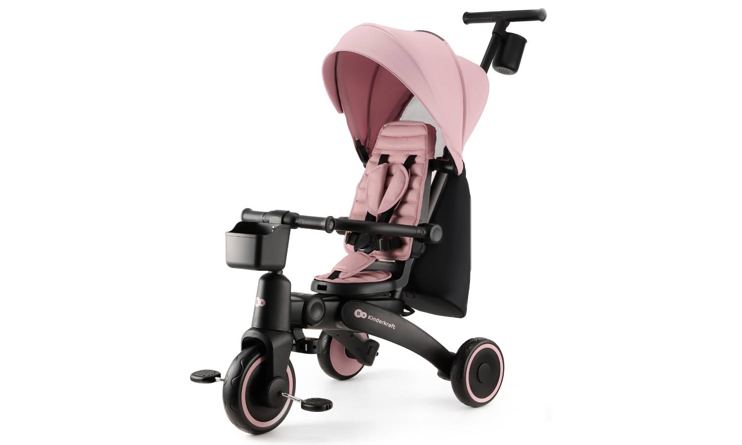 Трехколесный велосипед Kinderkraft Jazz 2 розовый Трехколесный велосипед Kinderkraft Jazz 2 розовый