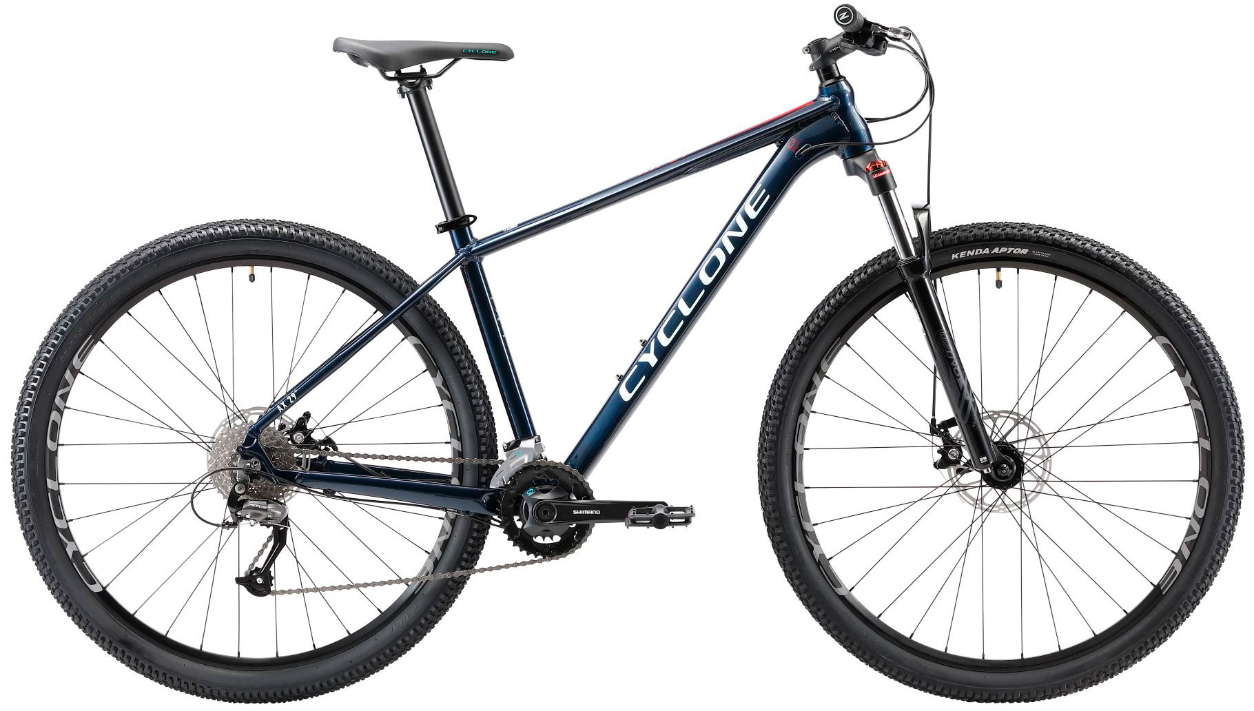 Фотографія Велосипед Cyclone AX 29" розмір S рама 16" 2022 Темно синій 