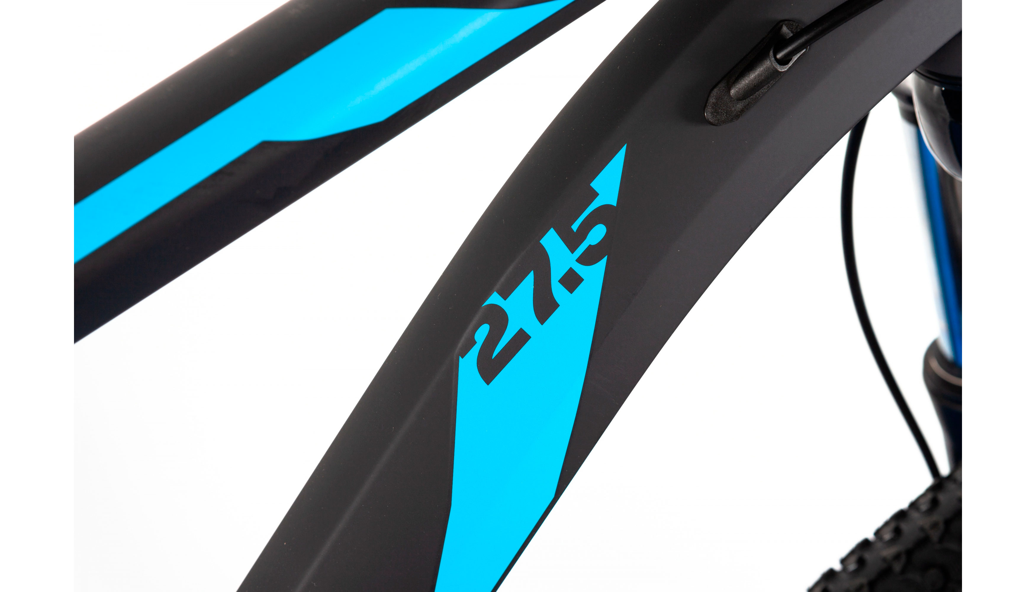 Велосипел Trinx M100 Elite Majes 27.5" размер S рама 16 2022 Matt-Black-White-Blue 8