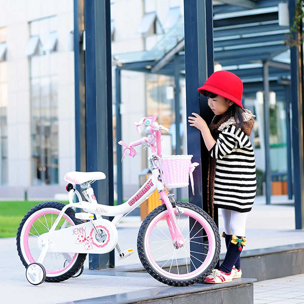 Фотография Велосипед RoyalBaby JENNY GIRLS 14" (2022), Розовый 9