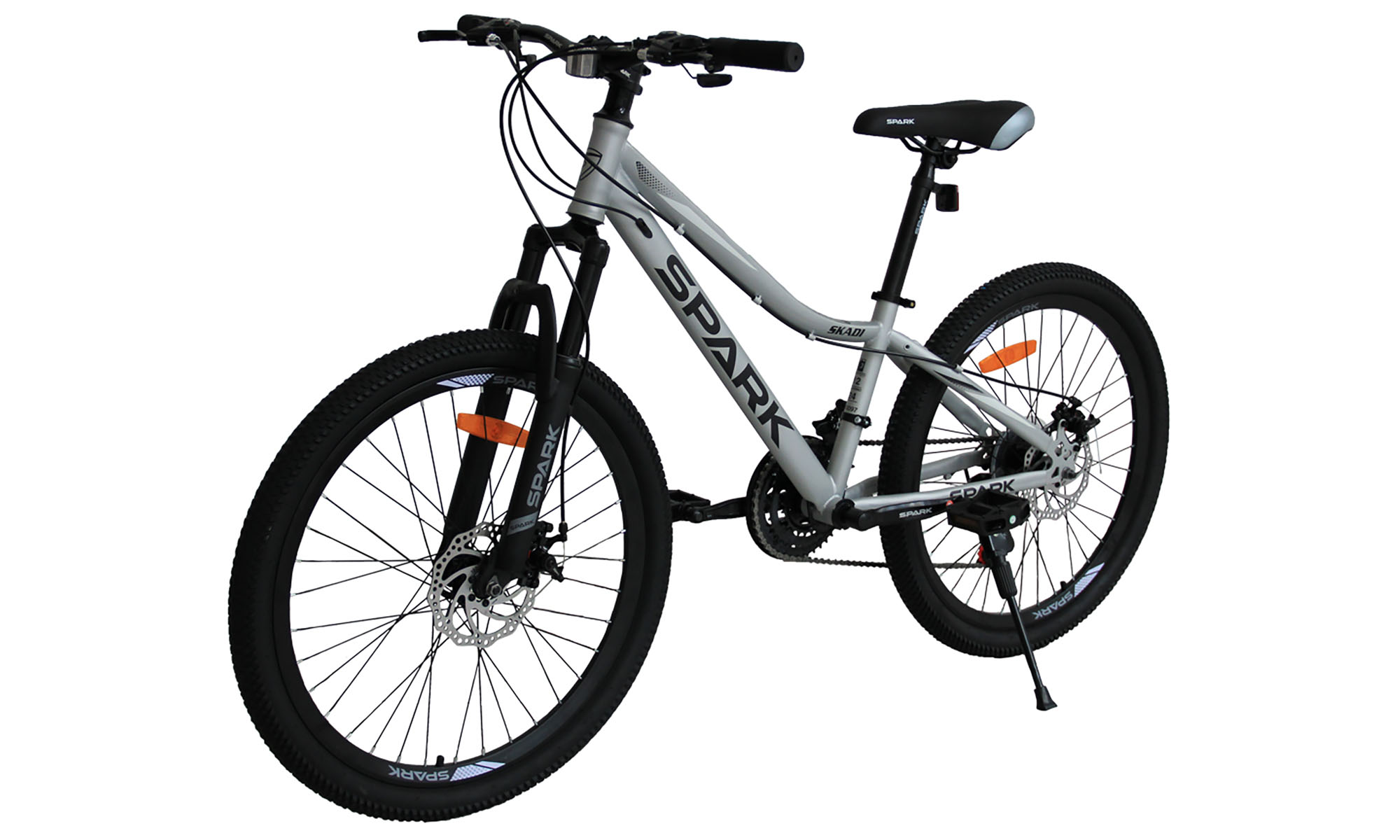 Велосипед SPARK SKADI 24", розмір XXS, рама12", рік 2025, сірий (м) 3