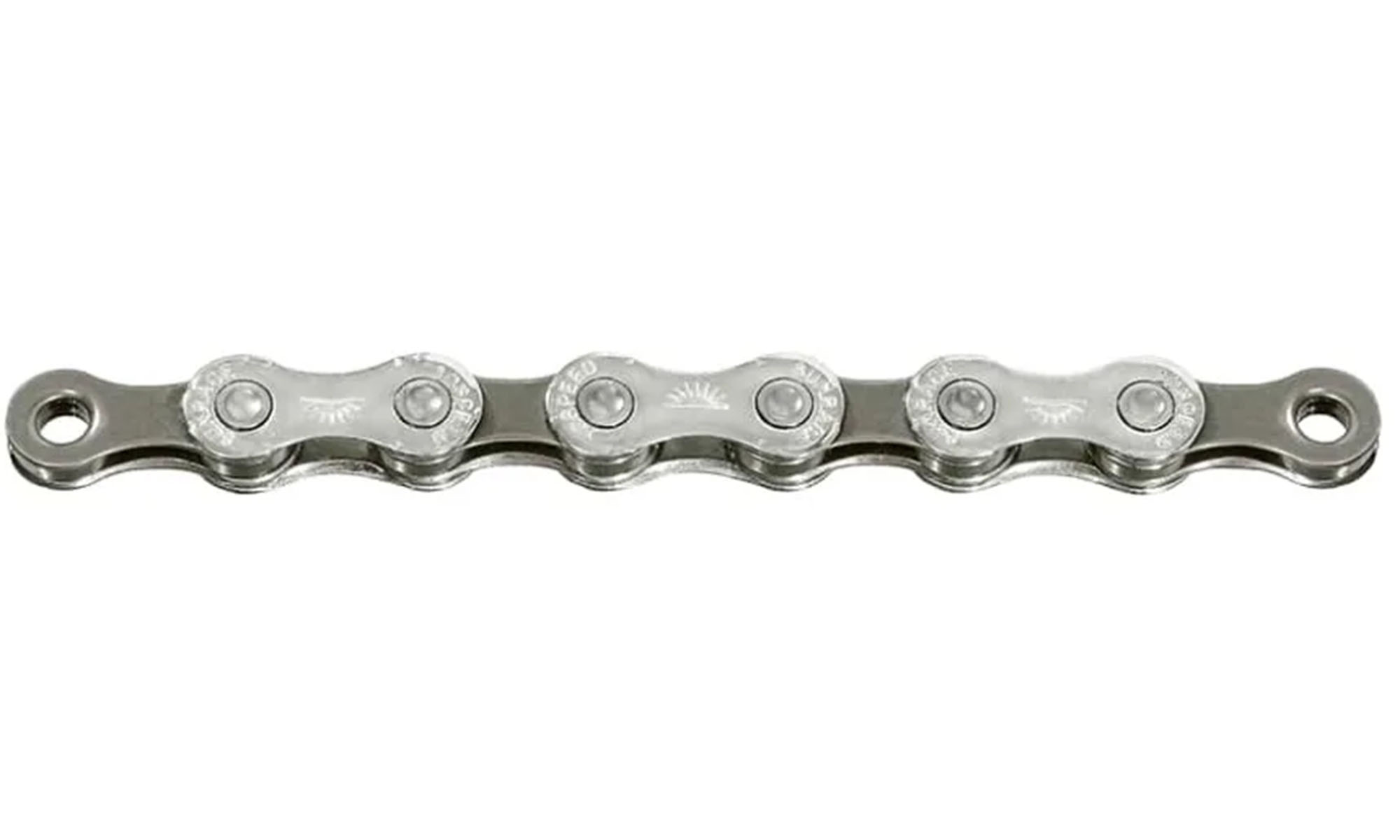 Цепь SUN RACE CNU11A 9/10/11-ск. 126 зв., 1/2"x11/128", Silver+Gray 