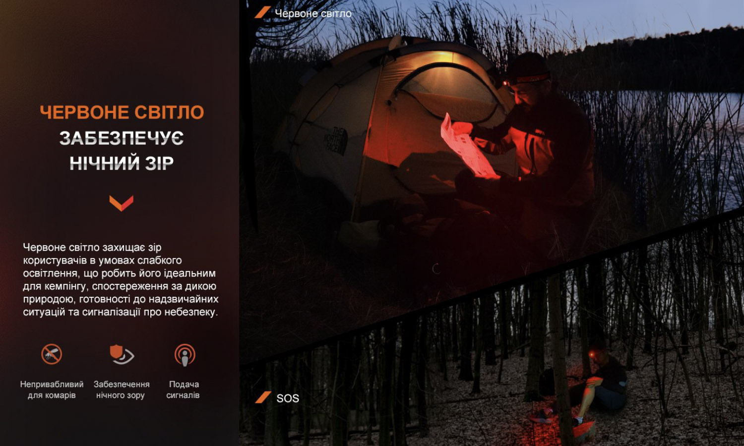 Фонарь налобный Fenix HL16 AAA черный 5