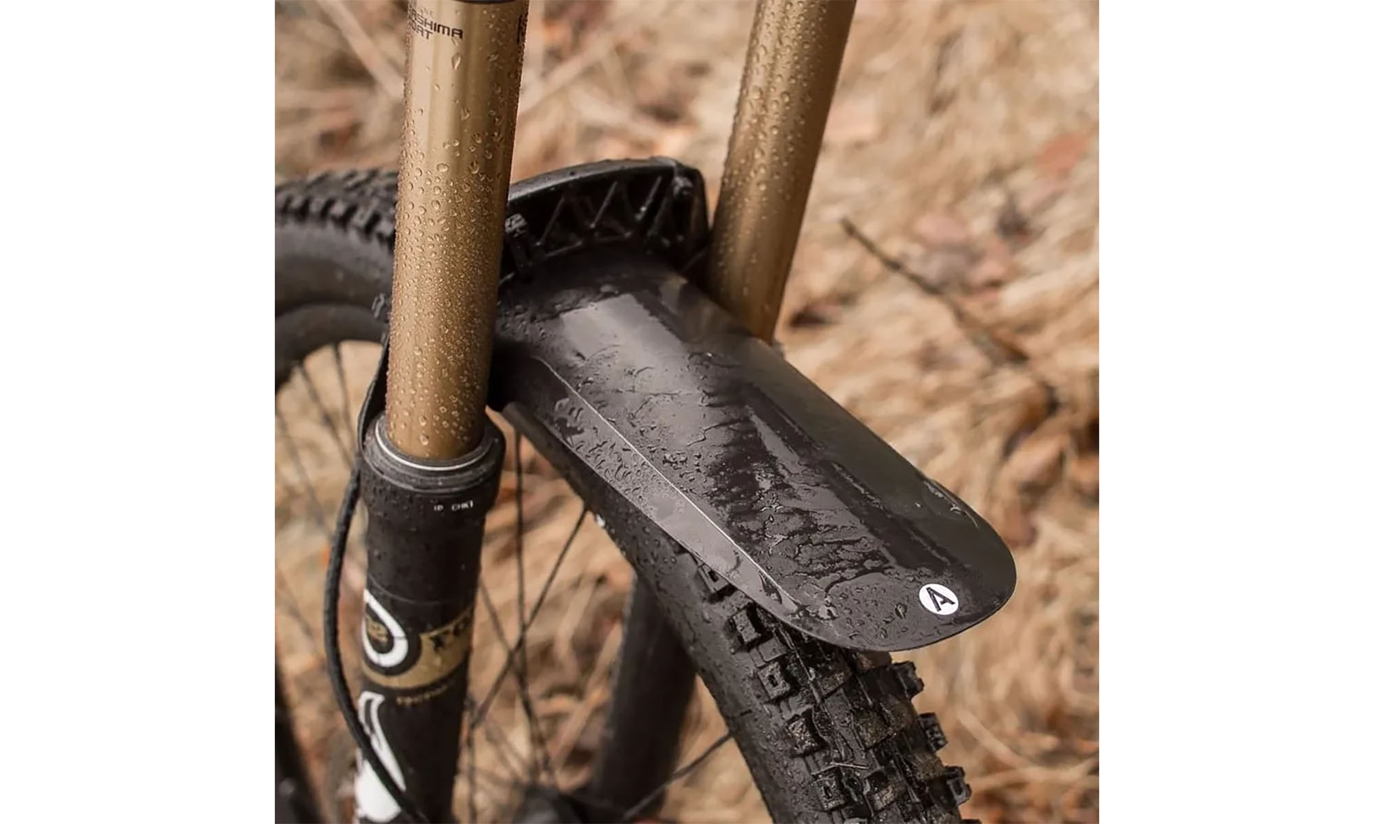 Крило переднє ASS SAVERS, Mudder Regular, чорне 2 Крило переднє ASS SAVERS, Mudder Regular, чорне 2