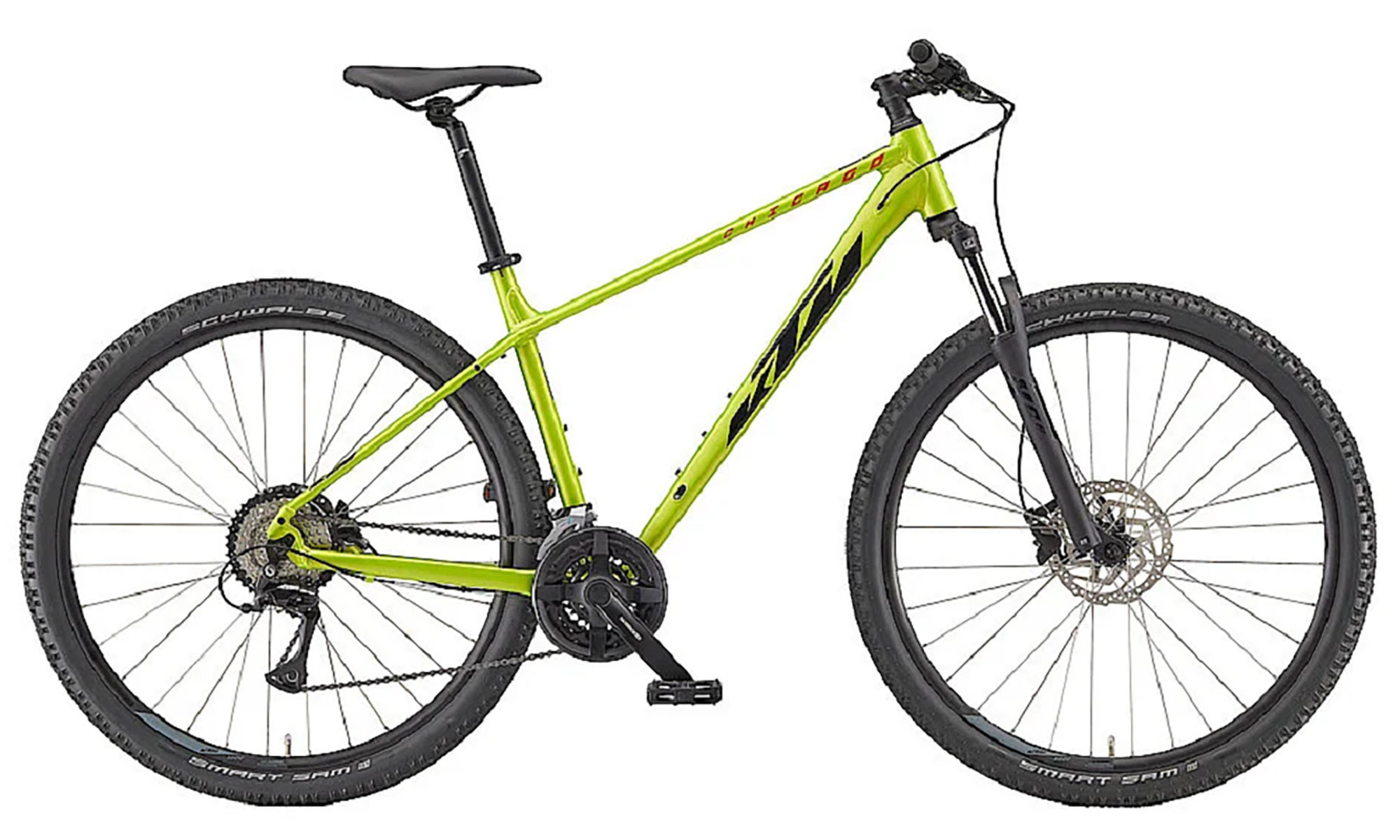 Велосипед KTM CHICAGO 272 29", размер M, рама 17" (43 см), год 2026, салатовый Велосипед KTM CHICAGO 272 29", размер M, рама 17" (43 см), год 2026, салатовый