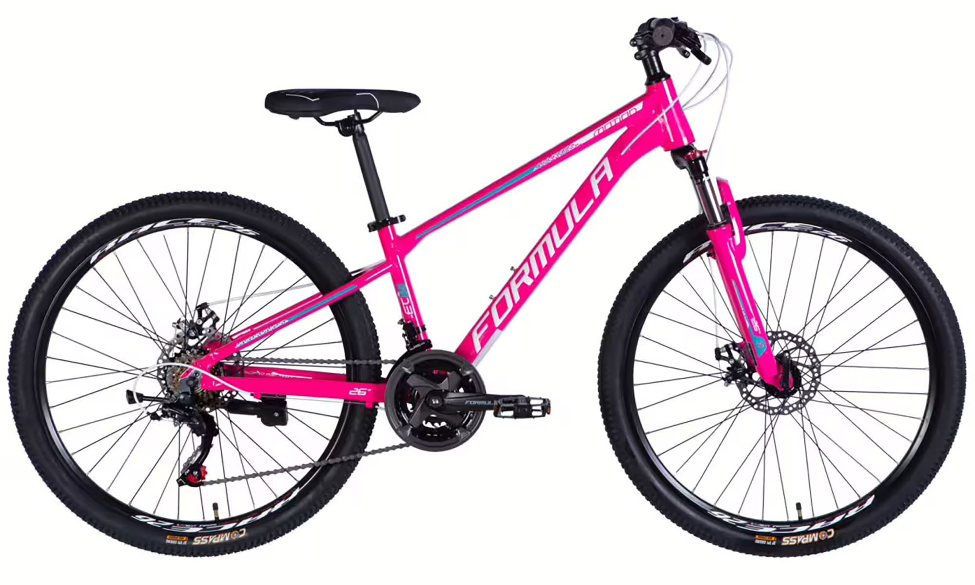 Велосипед Formula MOTION DD FR 26", розмір XS, рама-13", рік 2026, рожевий 